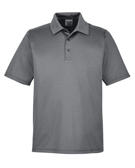 Team 365 Men's Zone Performance Polo in Sport Graphite