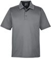 Am image of a Custom Team 365 Men's Zone Performance Polo in Sport Graphite!