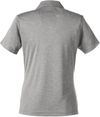Am image of a Custom Team 365 Ladies' Zone Sonic Heather Performance Polo in Athletic Heather!
