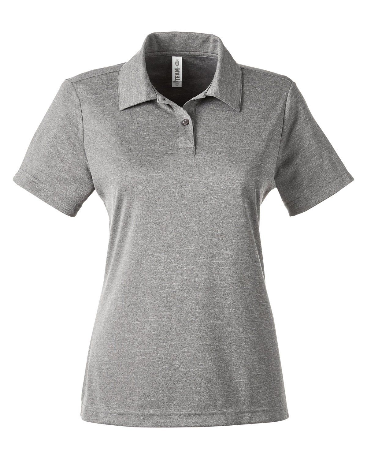 Team 365 Ladies' Zone Sonic Heather Performance Polo in Athletic Heather