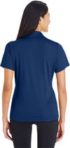 Am image of a Custom Team 365 Ladies' Zone Performance Polo in Sport Dark Navy!