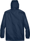 Am image of a Custom Team 365 Adult Zone Protect Lightweight Jacket in Sport Dark Navy!