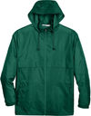 Am image of a Custom Team 365 Adult Zone Protect Lightweight Jacket in Sport Forest!