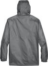 Am image of a Custom Team 365 Adult Zone Protect Lightweight Jacket in Sport Graphite!