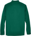 Am image of a Custom Team 365 Leader Soft Shell Jacket in Sport Forest!