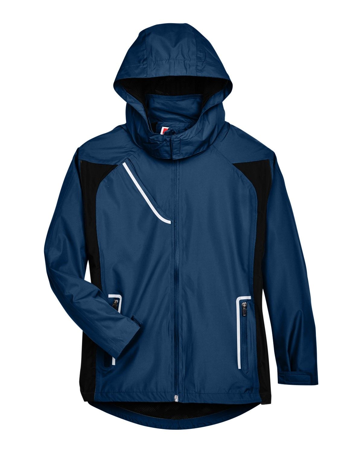 Team 365 Ladies' Dominator Waterproof Jacket in Sport Dark Navy