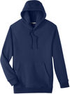 Am image of a Custom Team 365 Adult Zone HydroSport™ Heavyweight Pullover Hooded Sweatshirt in Sport Dark Navy!