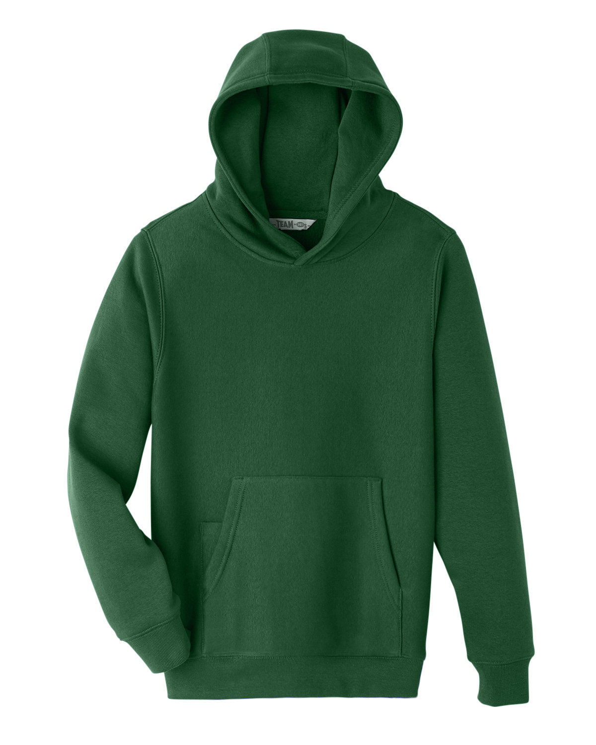 Team 365 Youth Zone HydroSport Heavyweight Pullover Hooded Sweatshirt in Sport Dark Green