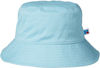 Am image of a Custom Russell Athletic Core Bucket Hat in Blue!