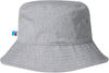 Am image of a Custom Russell Athletic Core Bucket Hat in Grey Heather!