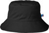 Am image of a Custom Russell Athletic Core Bucket Hat in Black!