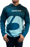 An image of a Custom Sublimated Sun Hoodie!