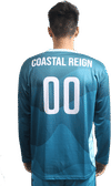 An image of a Custom Classic Sublimated Long Sleeve Jersey!