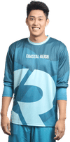 An image of a Custom Classic Sublimated Long Sleeve Jersey!
