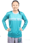 An image of a Custom Womens Sublimated Long Sleeve Jersey!