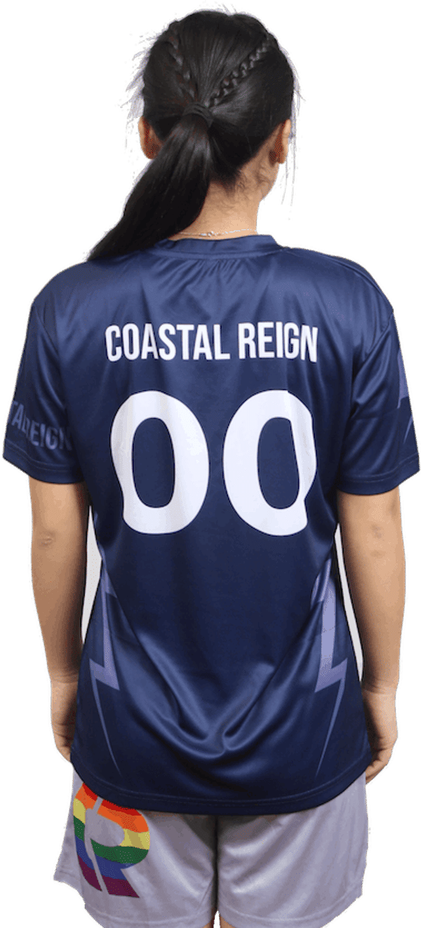 An image of a Custom Womens Short Sleeve Sublimated Jersey!
