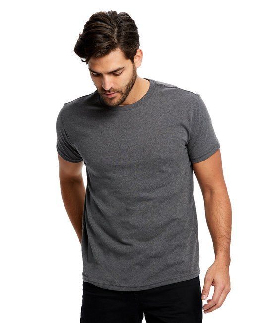 US Blanks Mens Short Sleeve Recycled Crew Neck TShirt