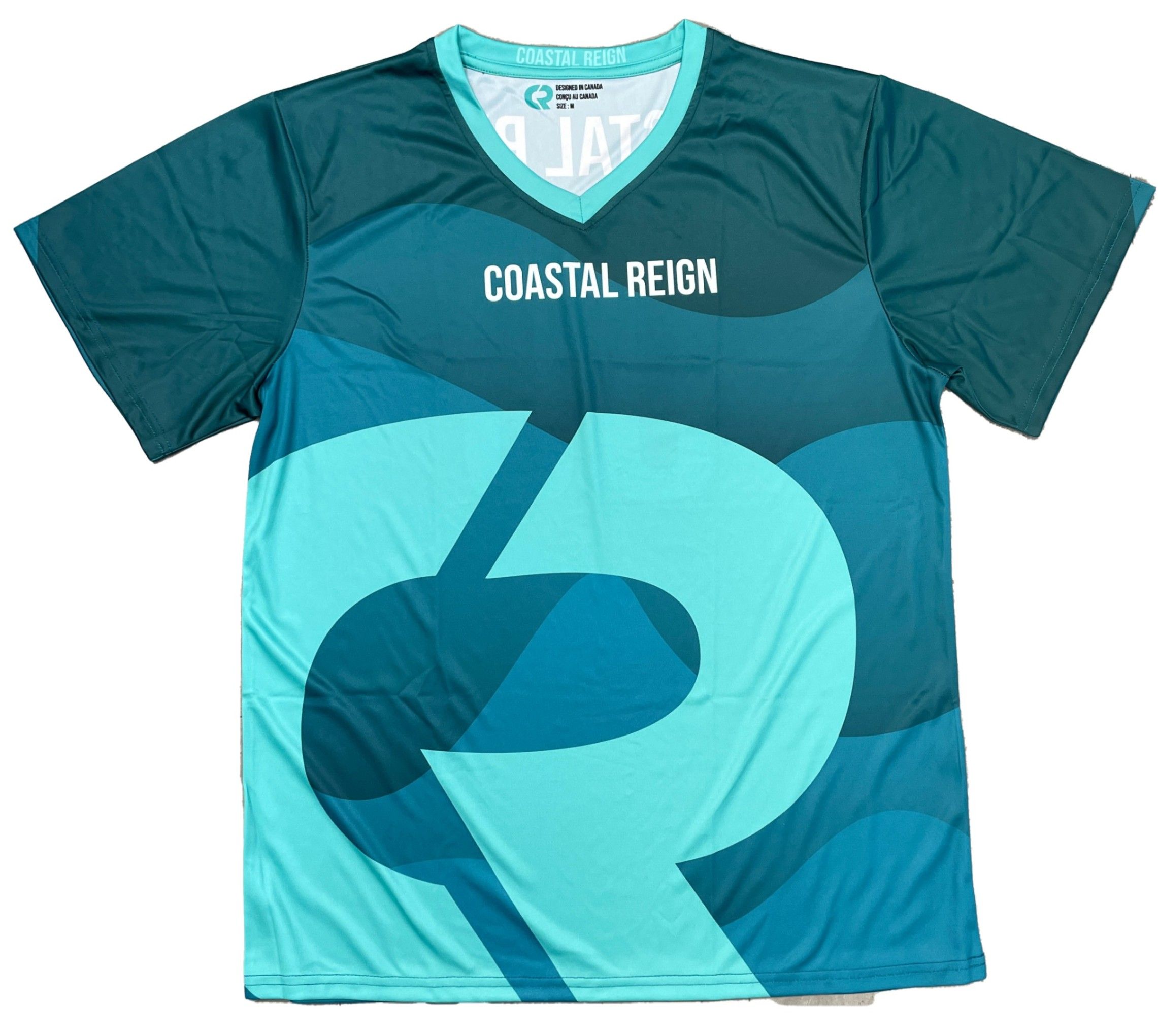 Sublimated Youth V Neck Jersey in Essential