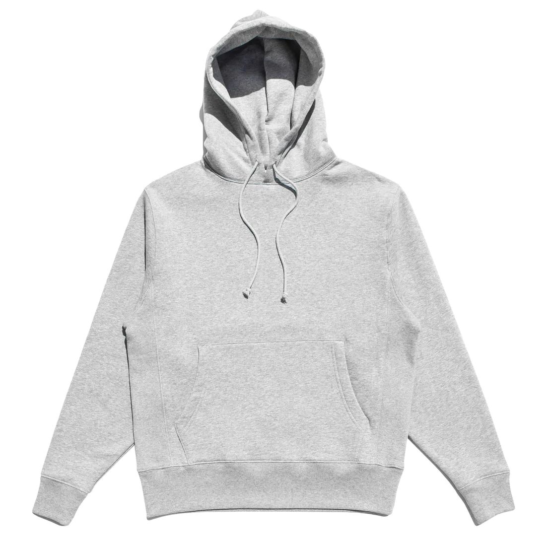 Made Blanks Varsity Hoodies in Heather Grey