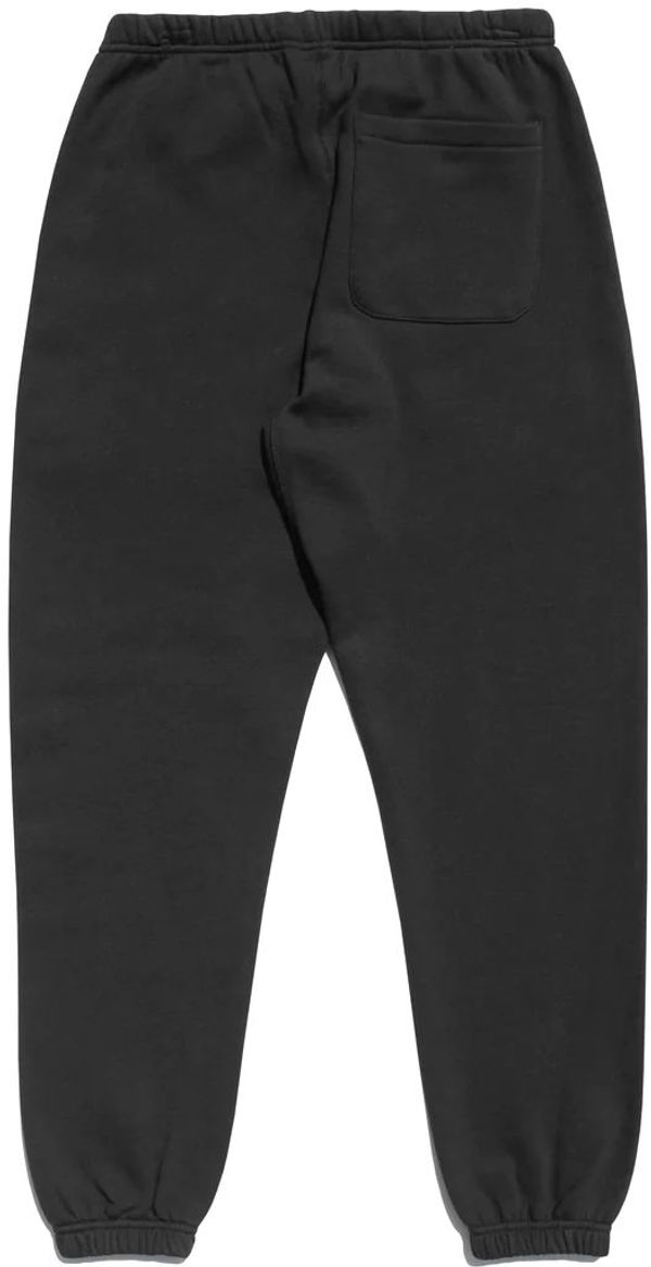 Am image of a Custom Made Blanks Varsity Sweatpants in Phantom Black!