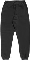 Am image of a Custom Made Blanks Varsity Sweatpants in Phantom Black!