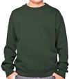 Am image of a Custom Redwood Classics Finnegan Crewneck in Park Green!