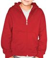Am image of a Custom Redwood Classics Ogopogo Hoody in Harvest Red!