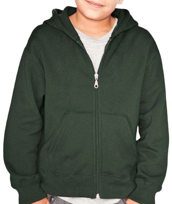 Am image of a Custom Redwood Classics Ogopogo Hoody in Park Green!