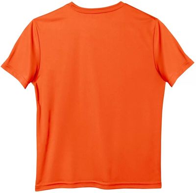 Am image of a Custom ATC Pro Team Short Sleeve Youth Jersey in Extreme Orange!