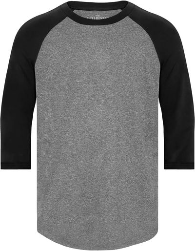 Am image of a Custom ATC Pro Team Baseball Youth Jersey in Heather/Black!