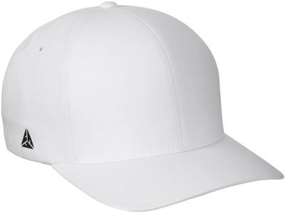 Am image of a Custom Yupoong Adult Delta X Cap in White!