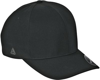 Am image of a Custom Yupoong Adult Delta X Cap in Black!